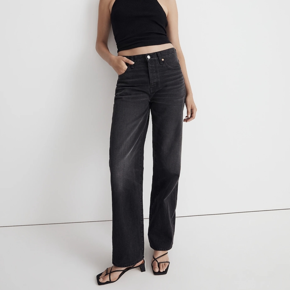 Madewell Low Slung Jeans Kent Wash